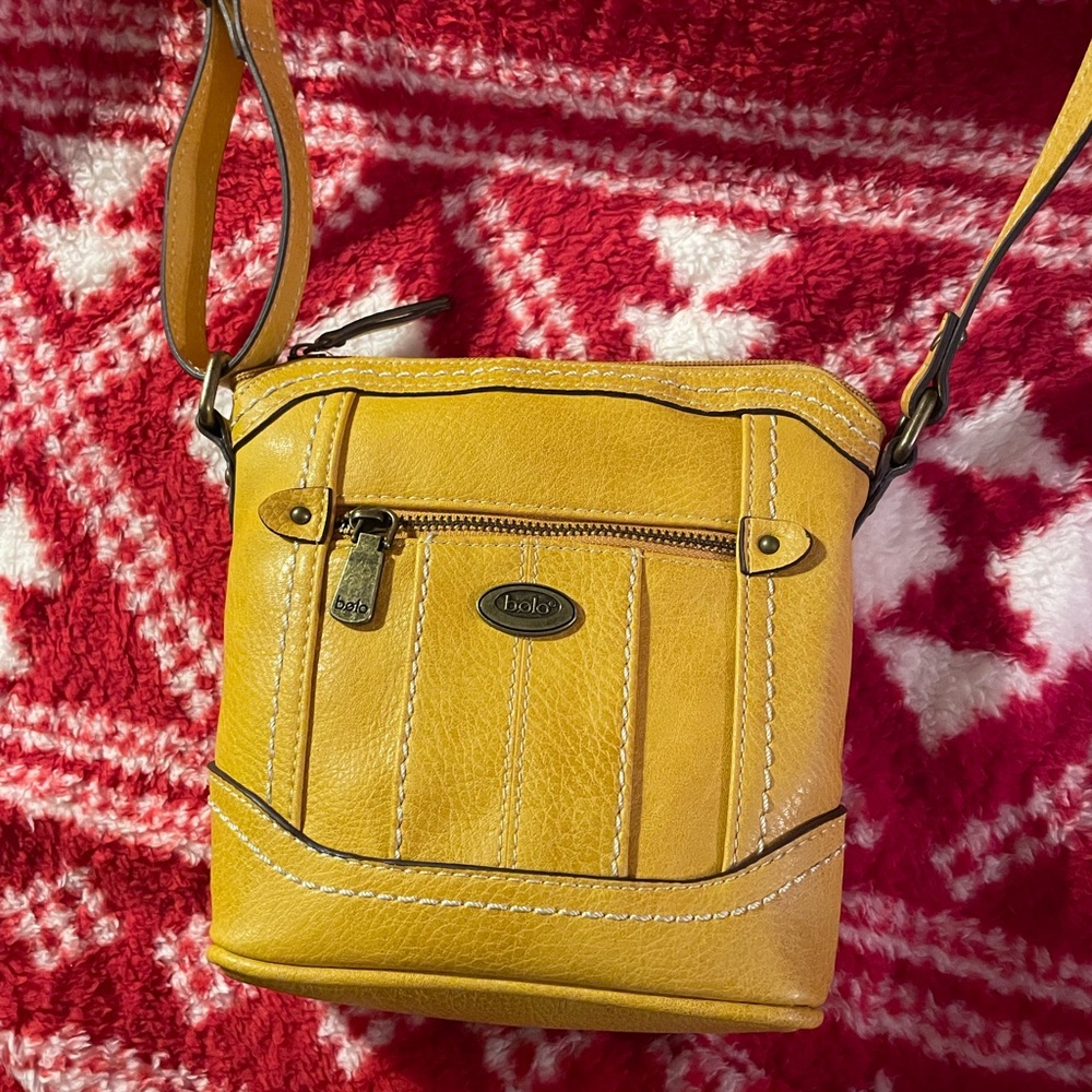 Target Yellow Crossbody NWOT